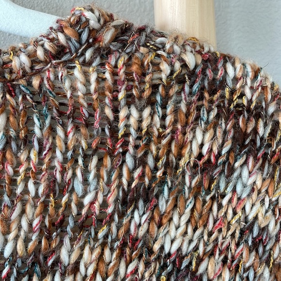 H&M | Marled Knit Balloon Sleeve Cardigan - Picture 5 of 11